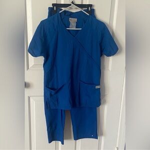Blue Uniform UAScrubsl Set/Size XS
